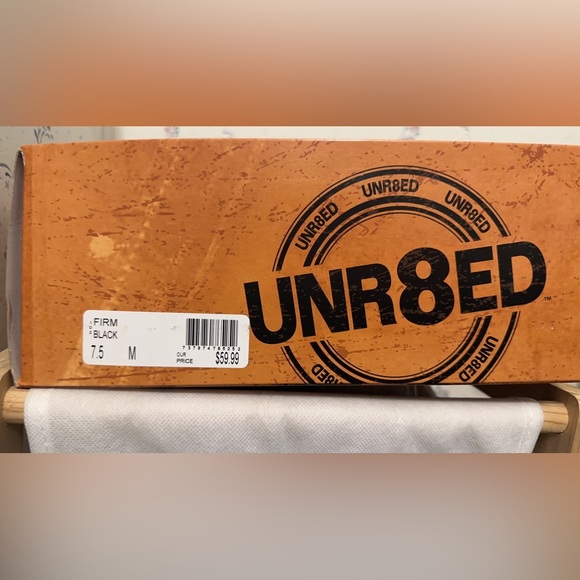 NWT Black Combat Boots, Size 7.5 - Picture 5 of 9